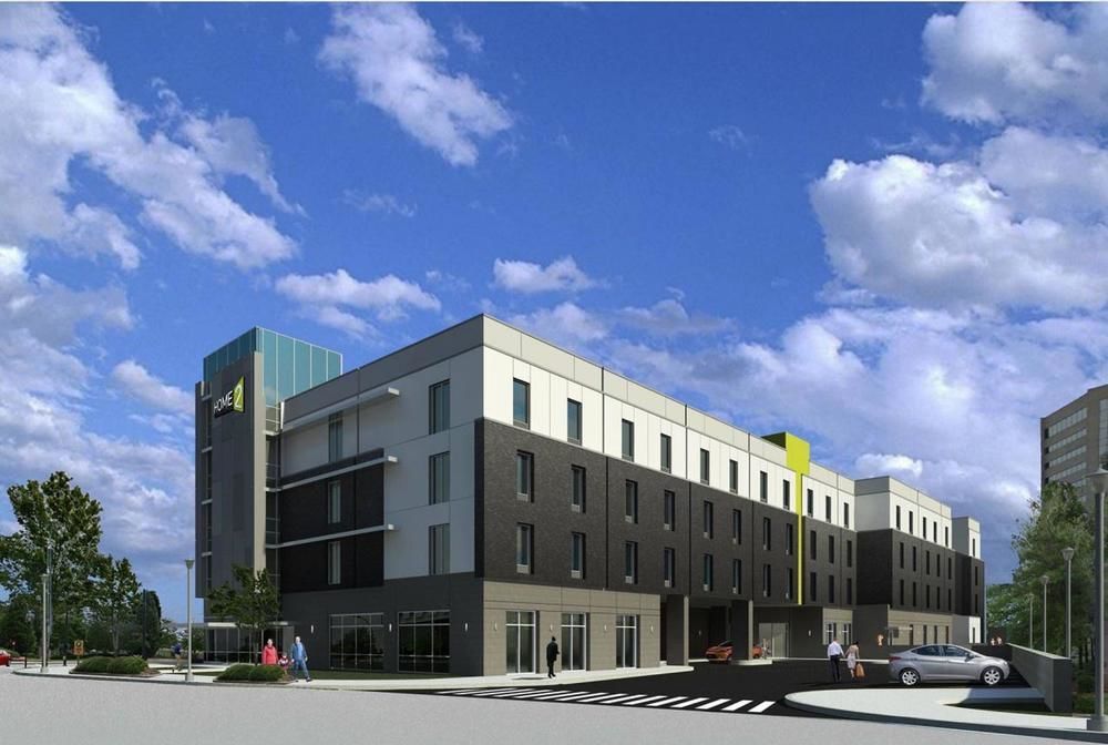 Home2 Suites By Hilton Greenville Downtown Exterior foto